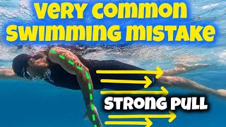 Common Swimming Mistake for Freestyle Swimming quotPull Phasequot Swimming Tips For Beginners तैरना सीखें [upl. by Yrrap]