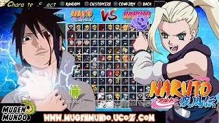 O MELHOR GAME DE NARUTO SHIPPUDEN MUGEN KONOHA LEGENDS V5  MugenMundo [upl. by Yrdua373]