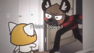 retsuko x haida  eddie my love [upl. by Hijoung318]