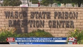 Wasco inmate died from gunshot wound [upl. by Yelmene583]