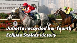 JULIETTE wins Thackers Eclipse Stakes of India Gr2 [upl. by Castro]