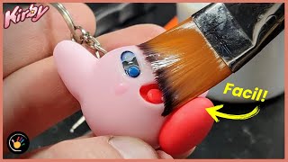 🎈Como hacer un KIRBY de Porcelana Fria Plastilina Paso a Paso [upl. by Zere824]