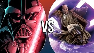 VS  Darth Vader vs Mace Windu [upl. by Astrid]