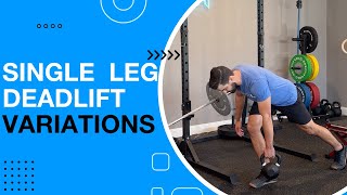 Single Leg Deadlift Variations for Reduced Balance Demands [upl. by Bryner]