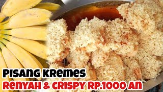 Bosan gagal Terus Bikin Pisang goreng crispy tidak berimyak Renyahnya seharian Ini Rahasianya [upl. by Rafa]