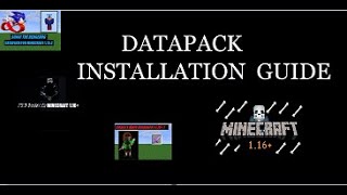 How to Install Datapacks 116 [upl. by Enram]