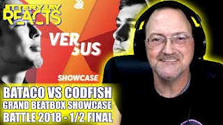 Bataco vs Codfish  Grand Beatbox SHOWCASE Battle 2018  Semi Final  Reaction [upl. by Annirac732]