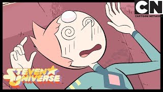 Steven Universe  Pearl Punches Peridot  Back to the Barn  Cartoon Network [upl. by Delano585]