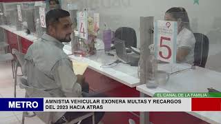 AMNISTIA VEHICULAR EXONERA MULTAS Y RECARGOS DEL 2023 HACIA ATRAS [upl. by Glialentn]