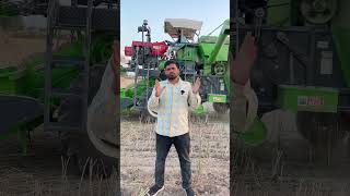 भारत का NO 1 भूषा और अनाज स्टॉक करने वाला हार्वेस्टर  jangeer 512 harvester price shortsvideo [upl. by Ayenet576]