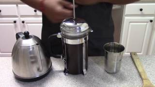 JavaPresse French Coffee Press  Demonstration and Recipe [upl. by Lothar]