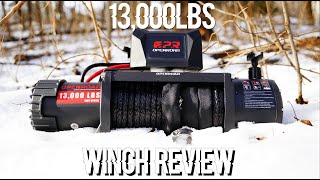 OPENROAD 13000 LBS Winch Review [upl. by Oek]