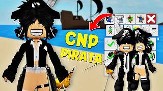 IDEIA DE SKIN CNP VERSÃO PIRATA brookhaven brookhavenrp roblox piratas [upl. by Jyoti477]