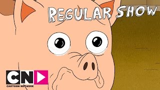 Regular Show  Bensons Pig  Cartoon Network [upl. by Nallaf]