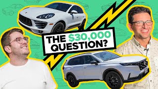 Should You Buy Base Luxury or Fully Loaded Economy Car Porsche Macan VS Honda CRV [upl. by Zulema300]