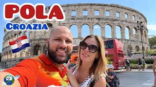 🇭🇷Cosa VEDERE a POLA in croazia 🇭🇷  spiagge  Guida completa🇭🇷  vlog2023 [upl. by Chrystal884]