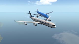 MidAir Collision Compilation in SimplePlanes 6 [upl. by Tnahs]