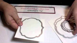 Stampin Up How to use the Framelits Dies [upl. by Weld808]