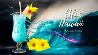 Blue Hawaii Cocktail  How to make Blue Hawaii Cocktail at Home [upl. by Neille]