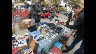 Buscando tesoros por los mercadillos de Tarragona y Barcelona [upl. by Yadahs]