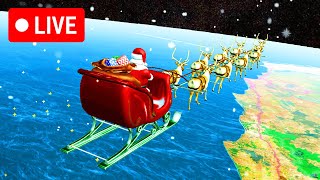 🔴LIVE  TRACKING SANTA CLAUS [upl. by Mehelhteb990]