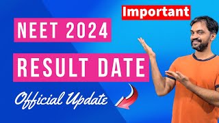 NEET 2024 Result date official update neetresult2024 [upl. by Otiv]