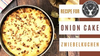 German Onion Cake  Onion Tart  Zwiebelkuchen ✪ MyGermanRecipes [upl. by Calmas20]