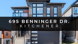 695 Benninger Dr Kitchener I Activa Move In Ready Home [upl. by Attennhoj815]