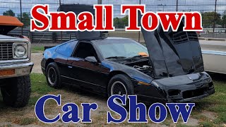 I took my Fiero GT to a Minnesota Small town car show fiero carshow midengine [upl. by Sandstrom678]