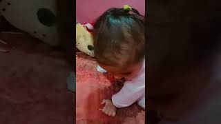 Dam dam dam dika dika shortvideo cutebaby cute [upl. by Blumenthal533]