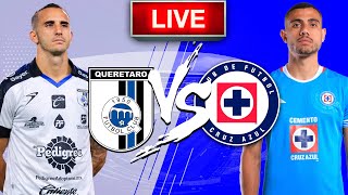 QUERÉTARO VS CRUZ AZUL  VER PARTIDO EN VIVO GRATIS  Jornada 5  Apertura 2024 [upl. by Annoj860]