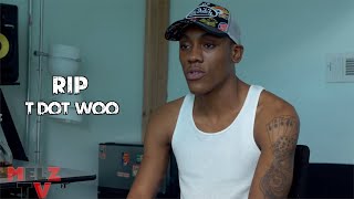 RIP  T DOTT WOO  Speaks on his dance going VIRAL amp POP SMOKE [upl. by Ditter]