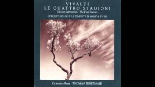 Thomas Zehetmair  Vivaldi The 4 Seasons Winter Linverno Violin Concerto in F Minor RV 297 [upl. by Juni721]