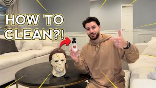 HOW TO CLEAN amp PRESERVE YOUR HALLOWEEN MASKS Latex amp Silicone [upl. by Reisman855]