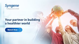 Syngene Your partner in building a healthier world [upl. by Moore]