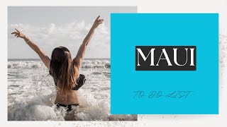 10 Must See Spots in Maui 🌴 [upl. by Haig]