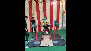 Powerlifting Squat powerlifting bodybuilding rawpowerlifting sports lifestyle hardwork gym [upl. by Hardin487]