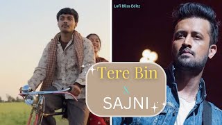 Tere Bin X Sajni Re  Atif Aslam  Arijit Singh  Laapataa Ladies  Lofi Bliss Editz [upl. by Sherilyn539]