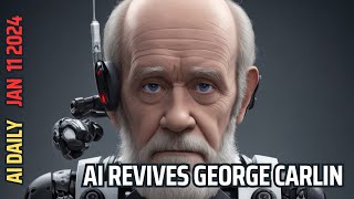 AI REVIVES GEORGE CARLIN [upl. by Pish23]