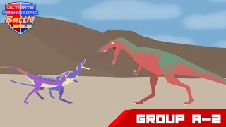 Ultimate Prehistoric Battle League A2 Raptorex VS Qianzhousaurus [upl. by Macdougall201]