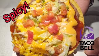 Taco Bell Spicy Tostada Review [upl. by Nire]