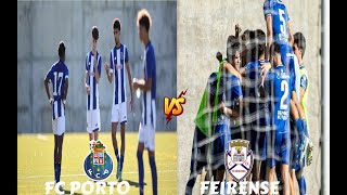 FC PORTO SUB17 31 FEIRENSE SUB 17 EM DIRETO [upl. by Eibrad]