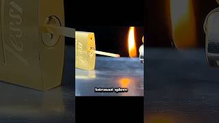 Open any lock with this trick 😄 experiment sciencefacts crazyscience sceicnceexpirement viral [upl. by Coretta708]