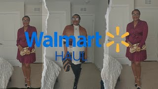 NEW WALMART FASHION HAUL Walmart 2024 fall fashion is giving luxury [upl. by Everard534]