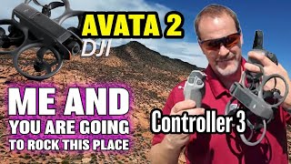 AVATA 2 MEET GYROFLOW AND CONTROLLER 3 [upl. by Faythe]