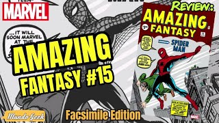 Review Amazing Fantasy 15 Marvel Facsimile A 58 años de Spiderman [upl. by Gilligan]