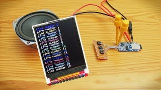 18quot ST7735 Display and DIY MP3player  Modules from ICStationcom [upl. by Arick]