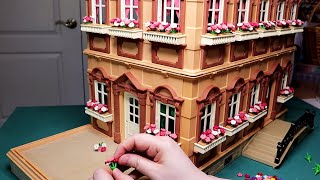 ASMR  Assembling Playmobil Victorian Mansion [upl. by Etteloc]