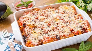 Pasta alla Norma al Forno  Ricetta Pasta al Forno Facile  55Winston55 [upl. by Rubma468]