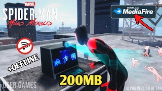 Download Game Spiderman Miles Morales Di Android Ukuran Kecil HD GRAPHIC [upl. by Cerallua]